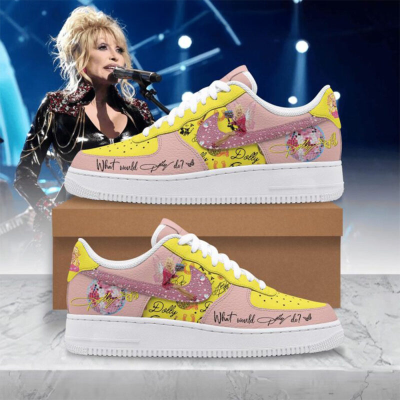 Dolly Parton What Would Dolly Do Air 2025 Air Force 1 Shoes Dolly Parton Merch Father's Day Gifts