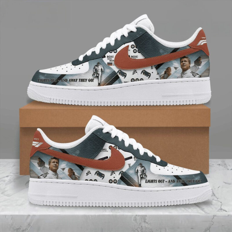 F1 The Movie 2025 Air Force 1 Sneakers Movie Lovers Gifts For Father