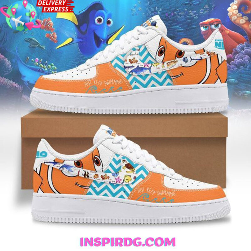 Finding Nemo Disney Nike Air Force 1 Finding Nemo Merch Mother'sDay Gifts 2025