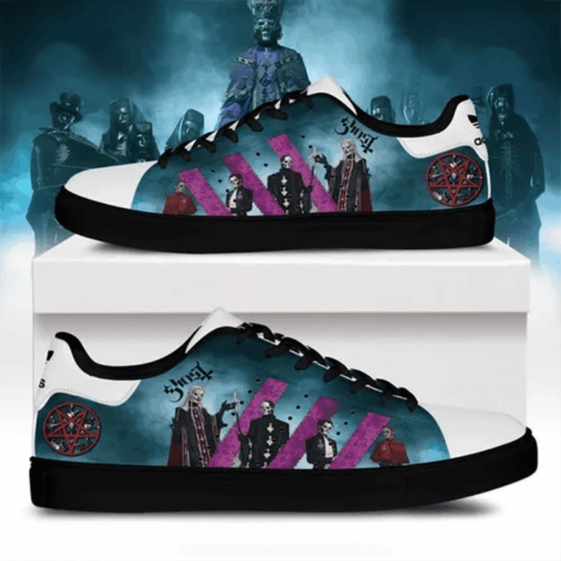 Ghost x Adidas Stan Smith Shoes Ghost Merch Top 10 Father's Day Gifts