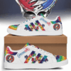 Grateful Dead x Adidas Stan Smith Shoes Grateful Dead Merch Best Fathers Day Special Gifts