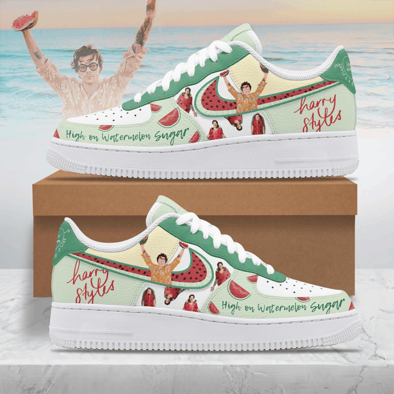Harry Styles High On Watermelon Sugar Air Force 1 Shoes First Mothers Day Gift Ideas