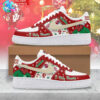 Indiana Hoosiers O Holy Hoosiers Christmas Nike Air Force 1 Indiana Hoosiers Merch Gifts For Dad