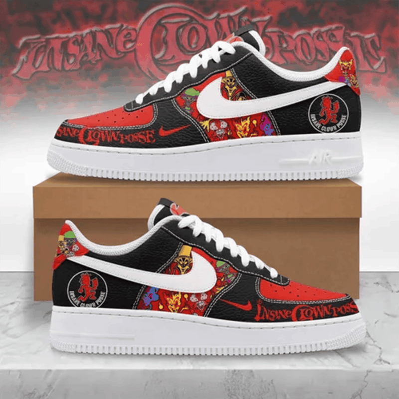 Insane Clown Posse Nike Air Force 1 Insane Clown Posse Merch Awesome Father's Day Gifts