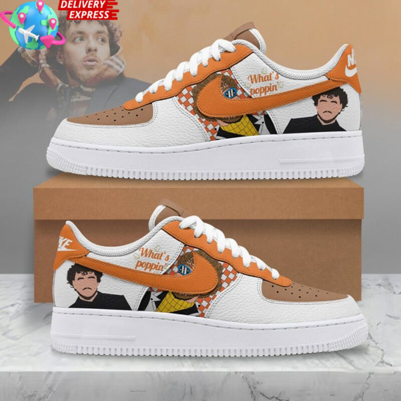 Jack Harlow Whats Poppin Air Force 1 Jack Harlow Merch For Music Fans Father's Day Gifts