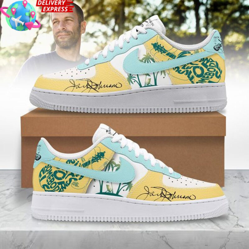Jack Johnson Collab Nike Air Force 1 Jack Johnson Merch Mother's Day Presents Ideas 2025