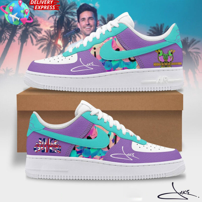 Jake Owen Purple Summer Air Force 1 Jake Owen Merch Father's Day Gifts For Son In Law