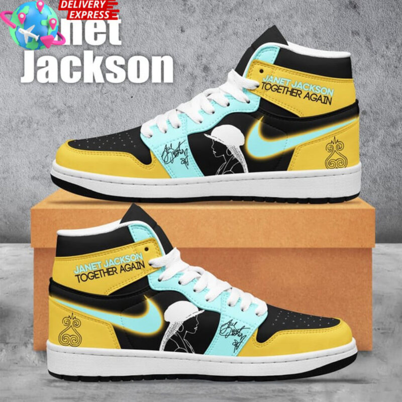 Janet Jackson Together Again Air Force 1 Janet Jackson Merch Gifts For Father's Day From Wife