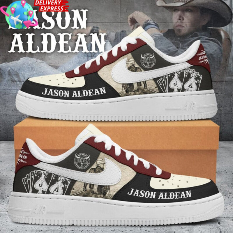 Jason Aldean Nike Air Force 1 Jason Aldean Merch Music Lover Fathers Day Presents