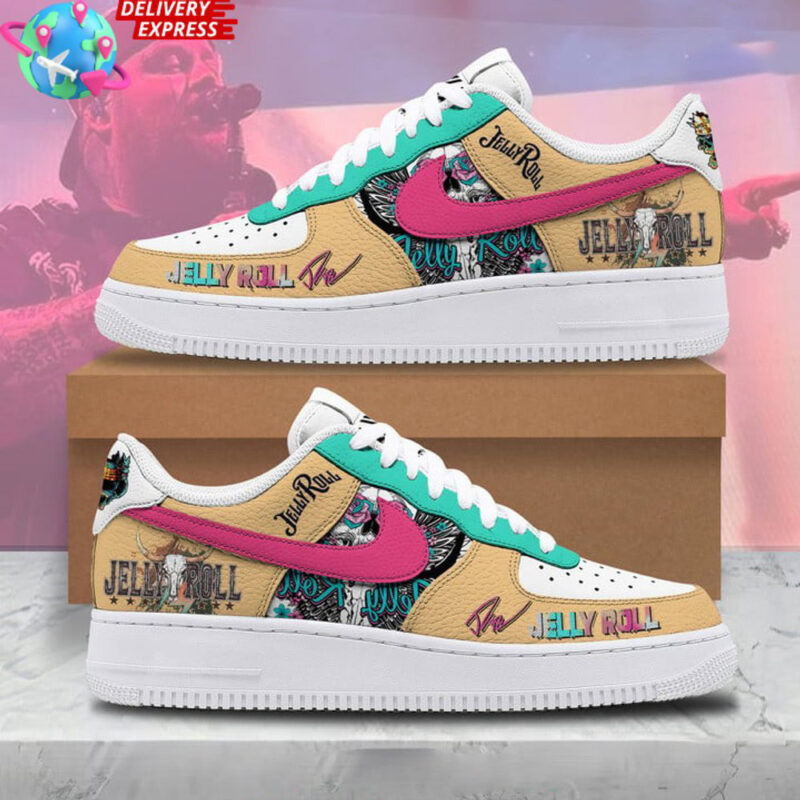 Jelly Roll Nike Air Force 1 Country Music Jelly Roll Merch Gifts For Music Fans
