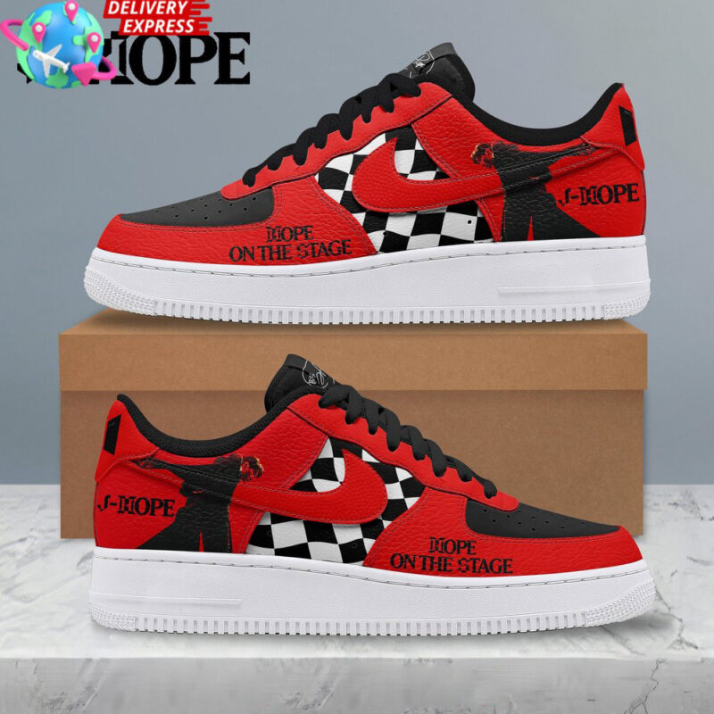 Jhope On The Stage Limited Edition Nike Air Force 1 J-Hope Merch Mother's Day Gifts For Daughter