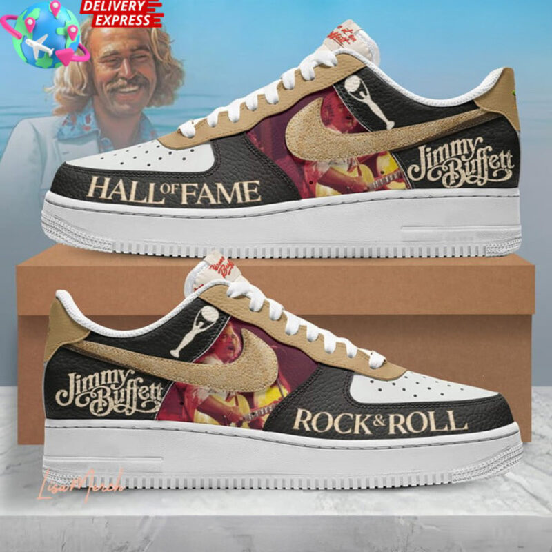 Jimmy Buffett Hall Of Fame Nike Air Force 1 Jimmy Buffett Merch Great Father's Day Presents