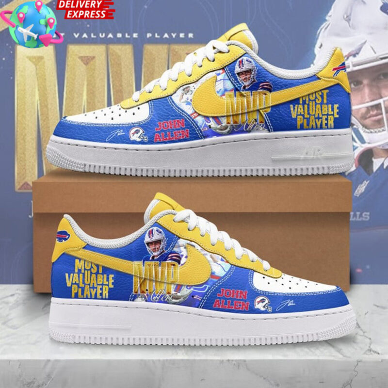 John Allen Most Valuable Player Nike Air Force 1 John Allen Merch Top Father's Day Gifts