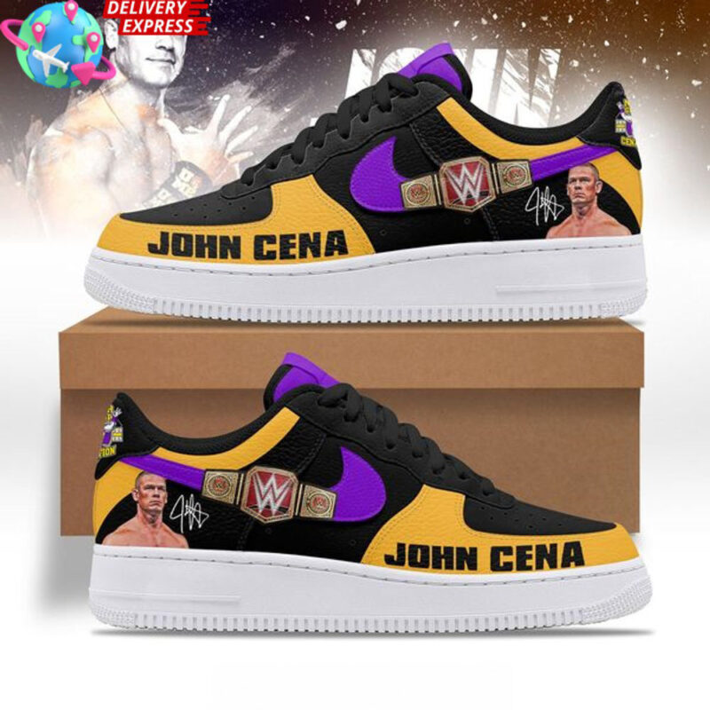 John Cena WWE Championship Air Force 1 John Cena Merch Father's Day Presents For Dad Ideas 2025