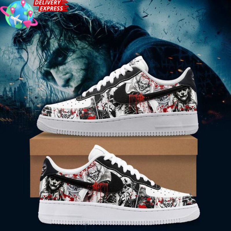 Joker Dark Knight Chaos Air Force 1 Joker Merch Gifts For Father's Day From Son