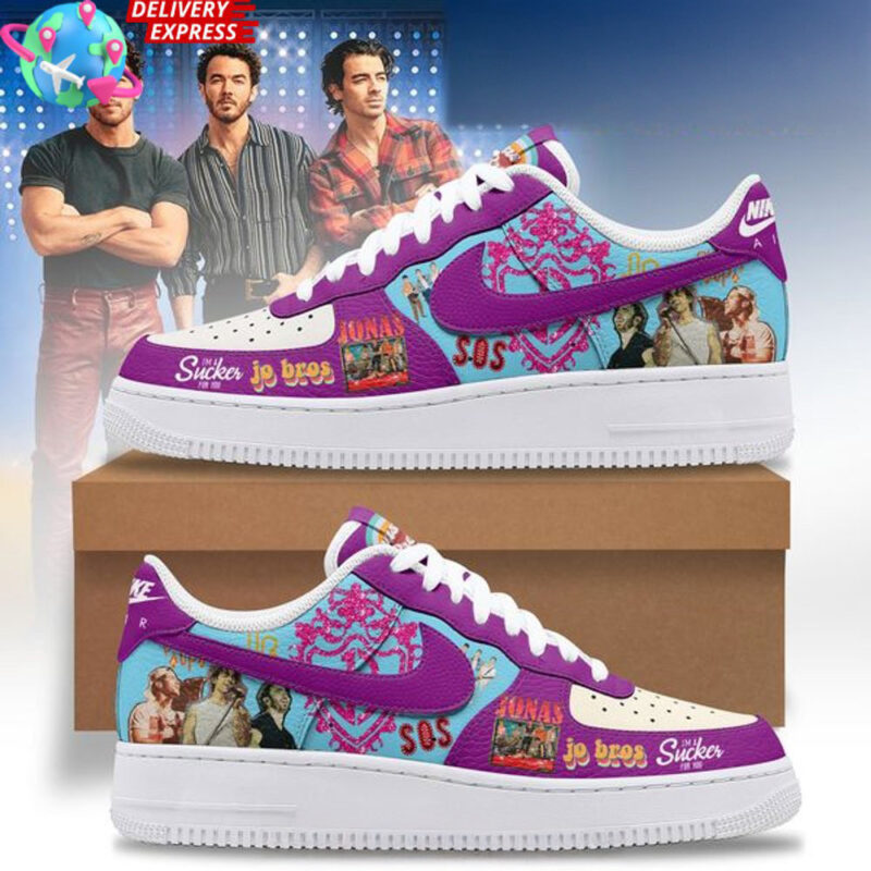Jonas Brothers Sucker Nike Air Force 1 Jonas Brothers Merch Mother's Day Gifts For Daughter