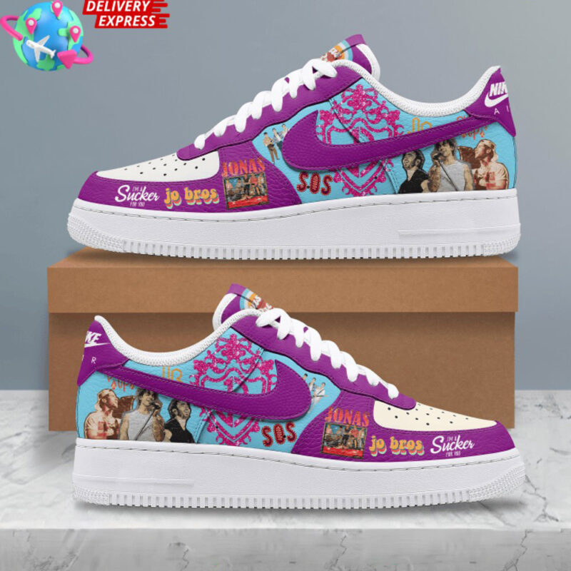 Jonas Brothers Sucker Nike Air Force 1 Jonas Brothers Merch Mother's Day Gifts For Daughter