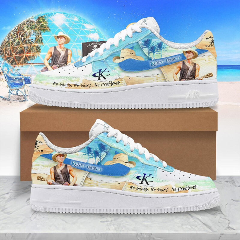 Kenny Chesney No Shoes No Shirt No Problems Air Force 1 Kenny Chesney Merch Father's Day Gifts