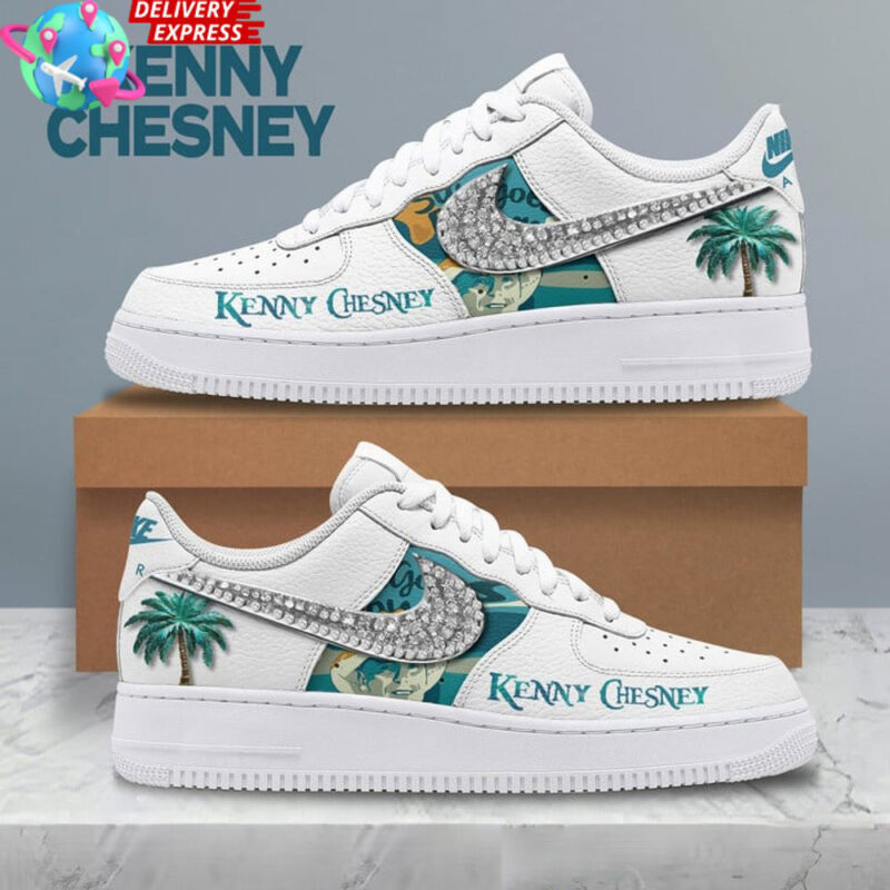 Kenny Chesney X Nike Air Force 1 Kenny Chesney Merch Father's Day Gifts For Grandpa