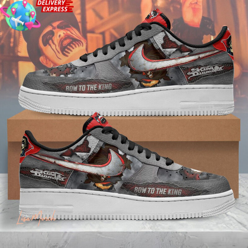 King Diamond Bow To The King Nike Air Force 1 King Diamond Merch Top Father's Day Gifts
