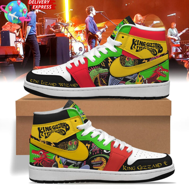 King Gizzard The Lizard Nike Air Jordan 1 Father's Day Gifts For Husband