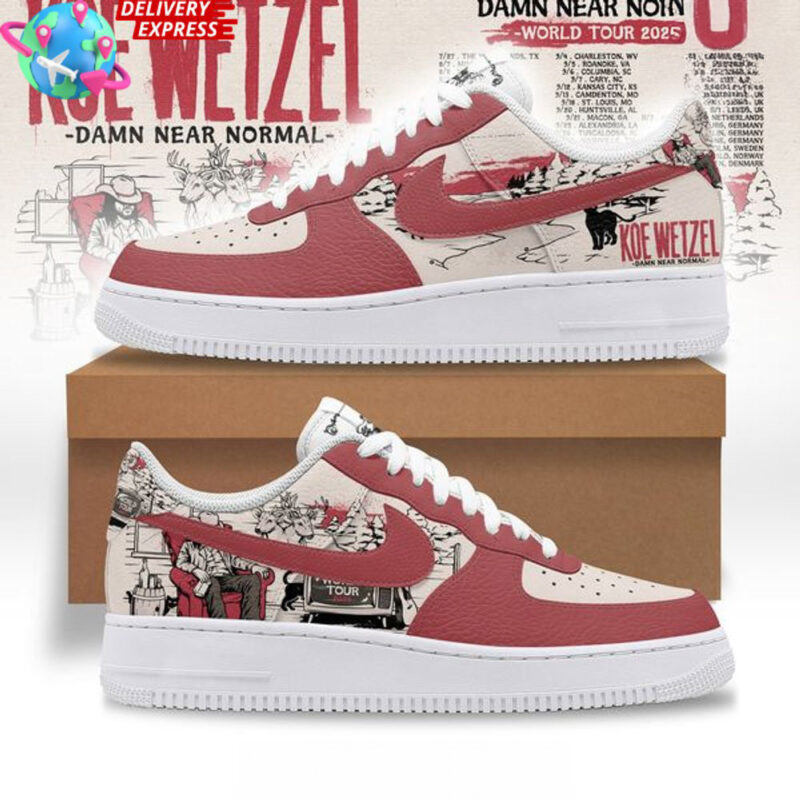 Koe Wetzel Nike Air Force 1 Koe Wetzel Merch Best Father's Day Special Gifts