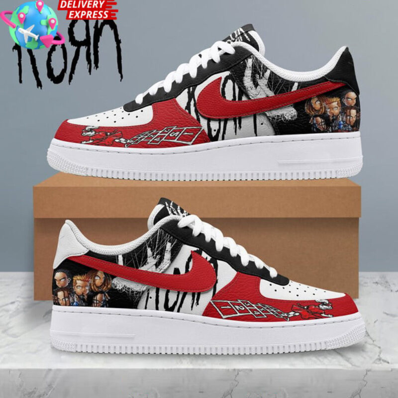 Korn Band Vibe Nike Air Force 1 Korn Merch Best Father's Day Gifts For First Time Dad