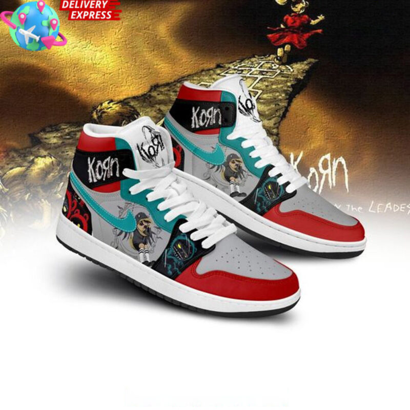 Korn Follow The Leader Air Jordan 1 Korn Merch Unique Dad Gifts For Father's Day