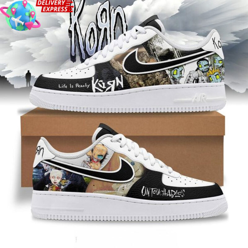 Korn Untouchables Air Force 1 Korn Merch Gifts For Father's Day From Son
