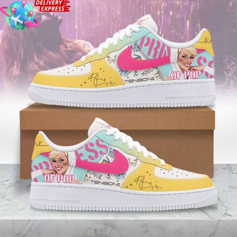 Kylie Minogue Princess Of Pop Nike Air Force 1 Kylie Minogue Merch Special Mothers Day Gift