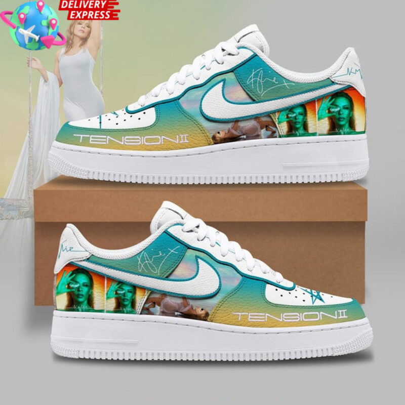 Kylie Minogue Tension II Nike Air Force 1 Kylie Minogue Merch Great Mother's Day Gifts For Mom