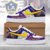 LA Galaxy Limited Edition Nike Air Force 1 Shoes LA Galaxy Merch Gifts For Father's Day From Son