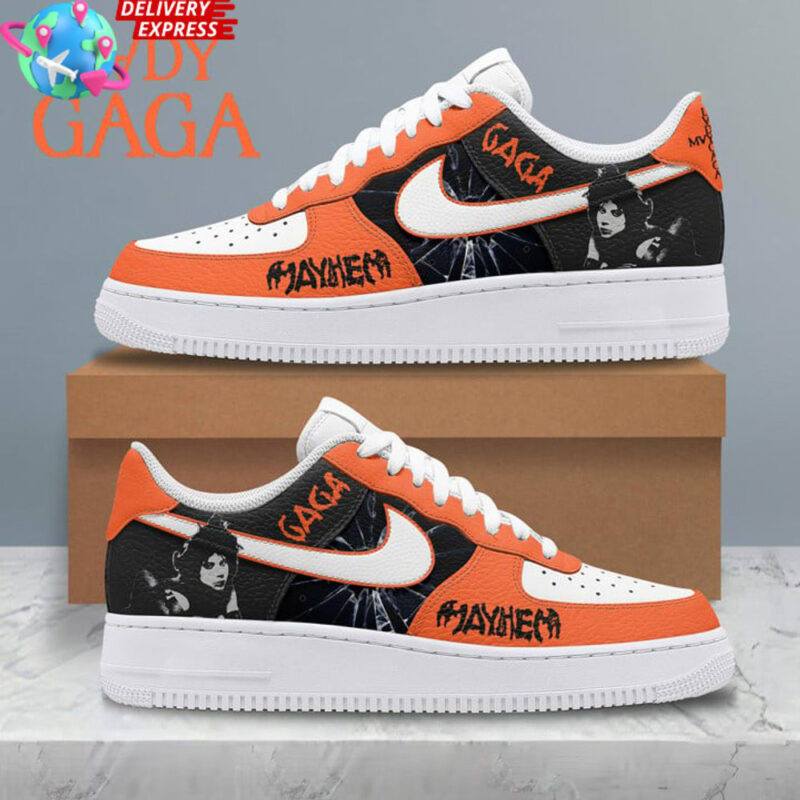 Lady Gaga Mayhem Nike Air Force 1 Lady Gaga Merch Awesome Mother's Day Gifts