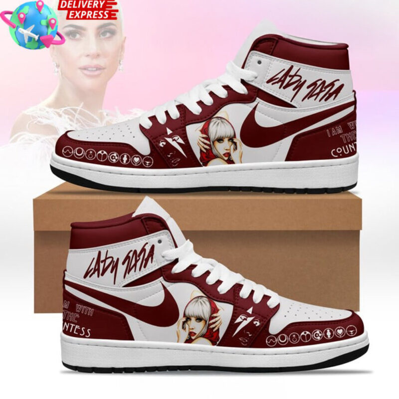 Lady Gaga The Countess Nike Air Jordan 1 Lady Gaga Merch Mother Day Special Gifts