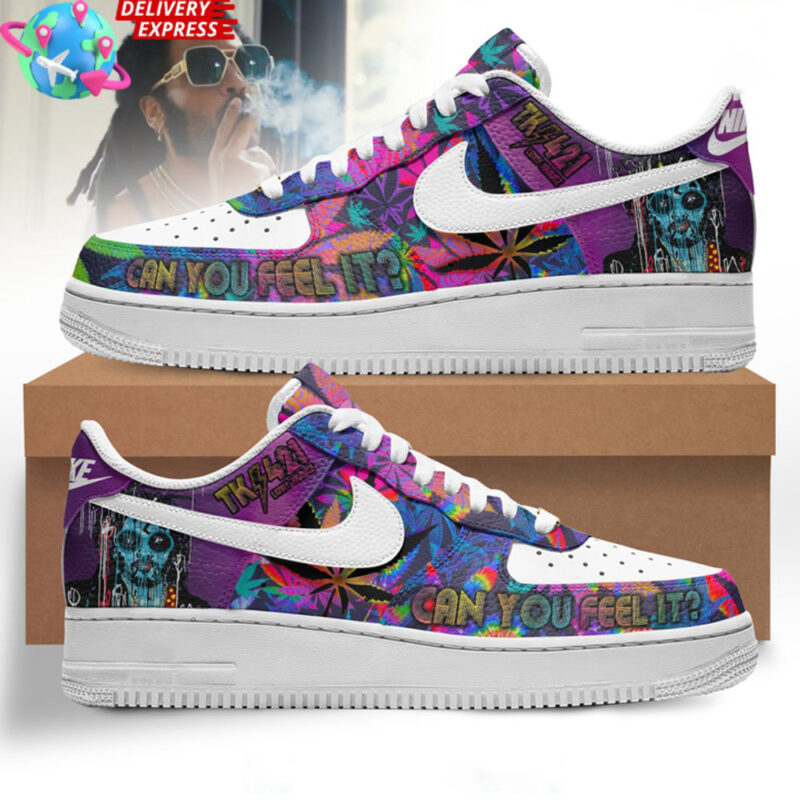 Lenny Kravitz Can You Feel It Nike Air Force 1 Sneaker Lenny Kravitz Merch Mother's Day Presents