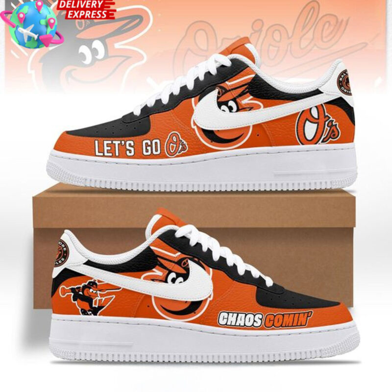 Let's Go Baltimore Orioles Air Force 1 Father's Day Presents For Dad Ideas 2025