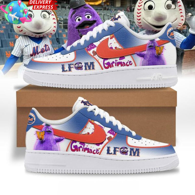 LFGM Grimace Era Mets Nike Air Force 1 Best Father's Day Gifts For First Time Dad