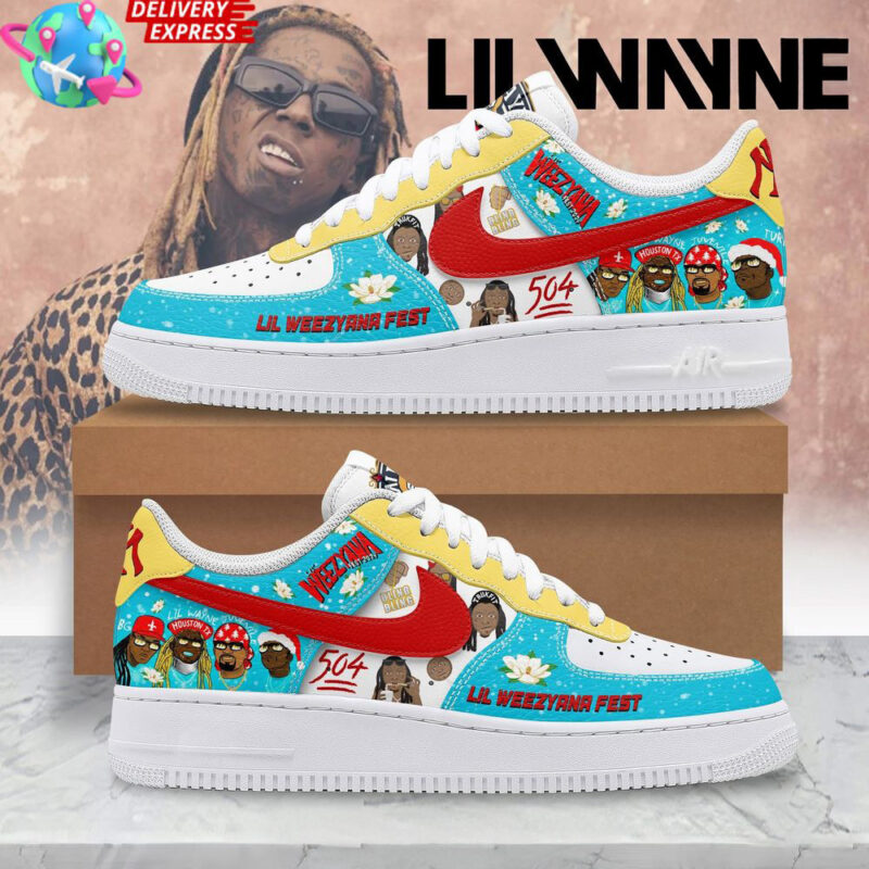 Lil Wayne Weezyana Fest Nike Air Force 1 Lil Wayne Merch For Music Fans Mothers Day Gifts