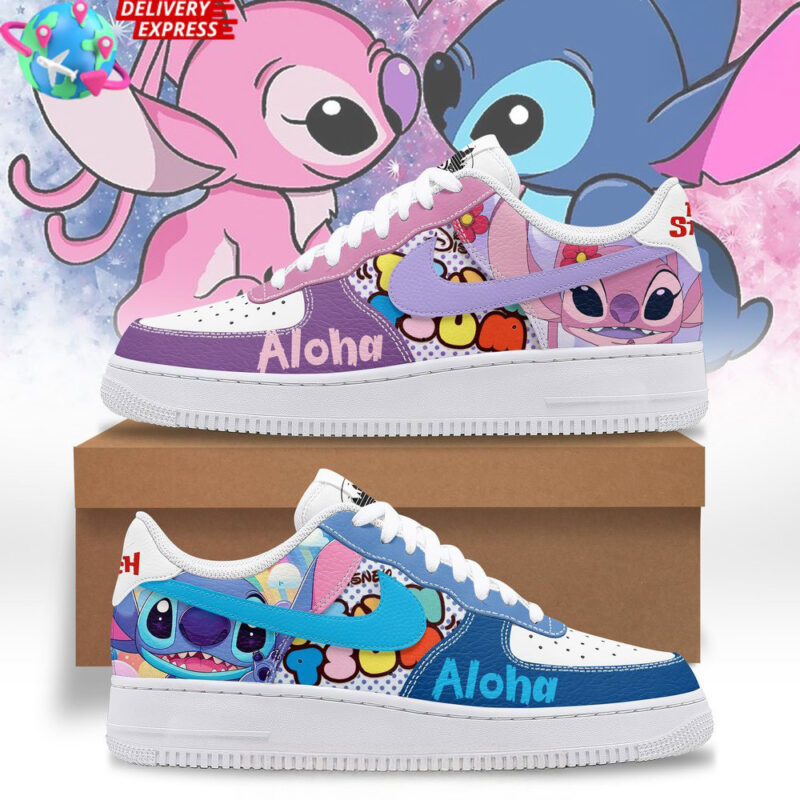 Lilo Stitch Nike Air Force 1 Cute Mothers Day Gifts