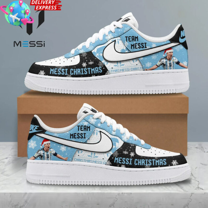 Lionel Messi Christmas Nike Air Force 1 Lionel Messi Merch Dad Fathers Day Gifts