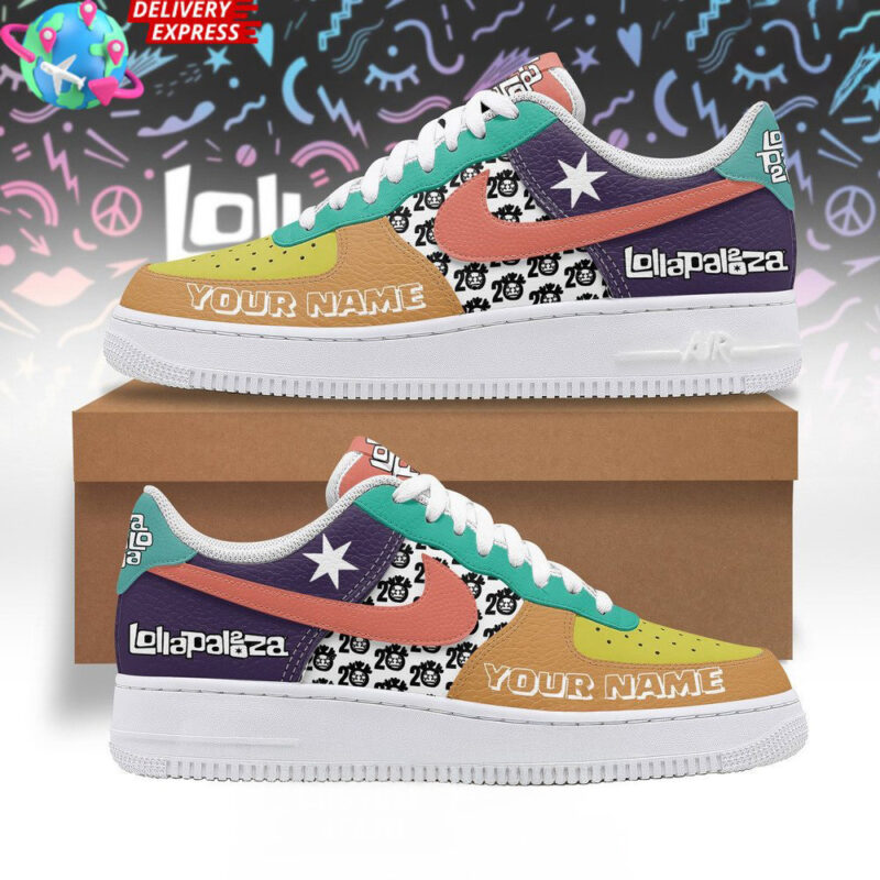 Lollapalooza Festival Air Force 1 Mother's Day Gifts For For Wife From Husband