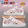 Los Angeles Lakers X Hello Kitty Nike Air Force 1 Los Angeles Lakers Merch Mother's Day Gifts