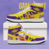 Los Angeles Lakers x Luffy One Piece Nike Air Jordan 1 Mother's Day Gift Ideas For Wife
