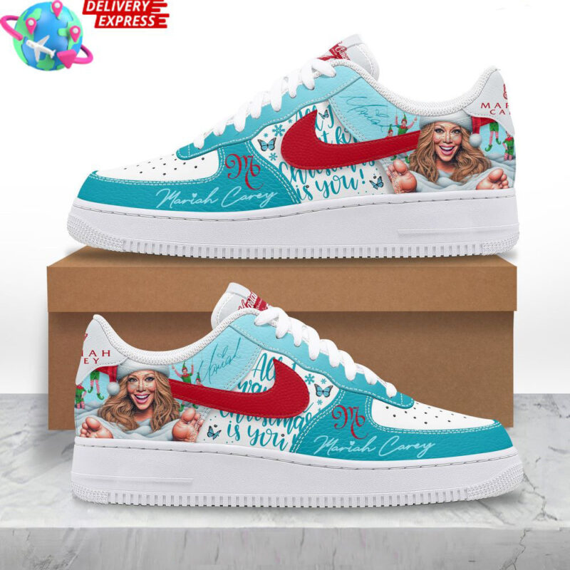 Mariah Carey Christmas Nike Air Force 1 Mariah Carey Merch Mothers Day Gift For My Daughter