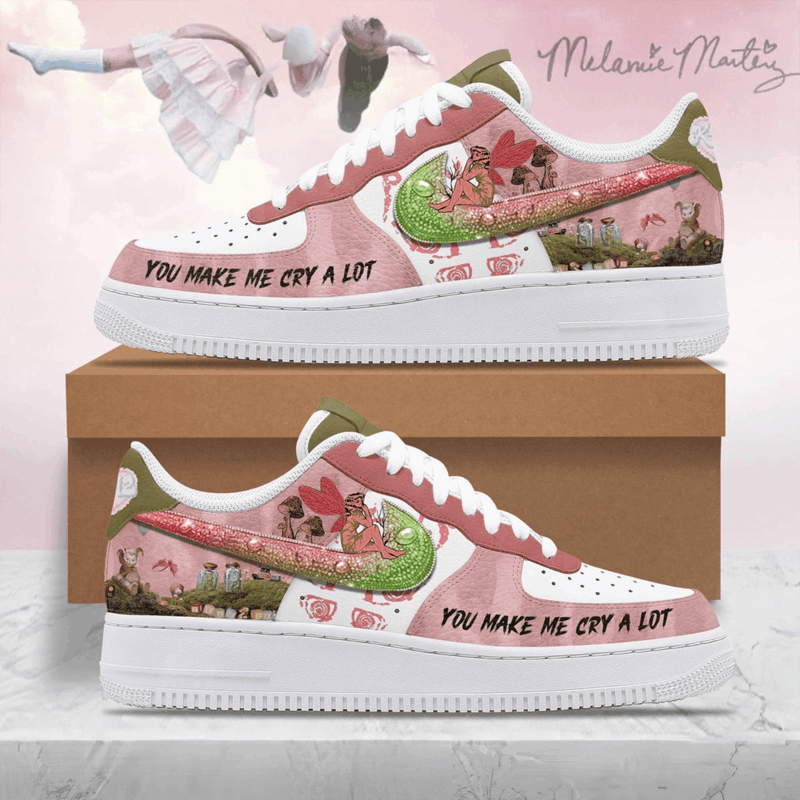 Melanie Martinez You Make Me Cry A Lot Air Force 1 Shoes Melanie Martinez Merch Gifts For Wife