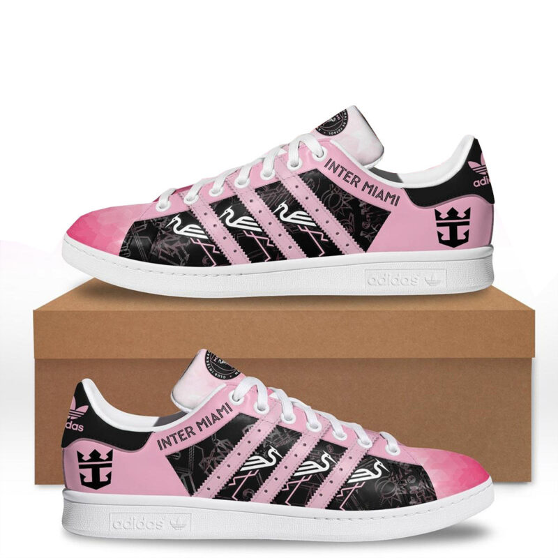 Messi 10 Inter Miami Stan Smith Shoes Gift Ideas For Football Lovers