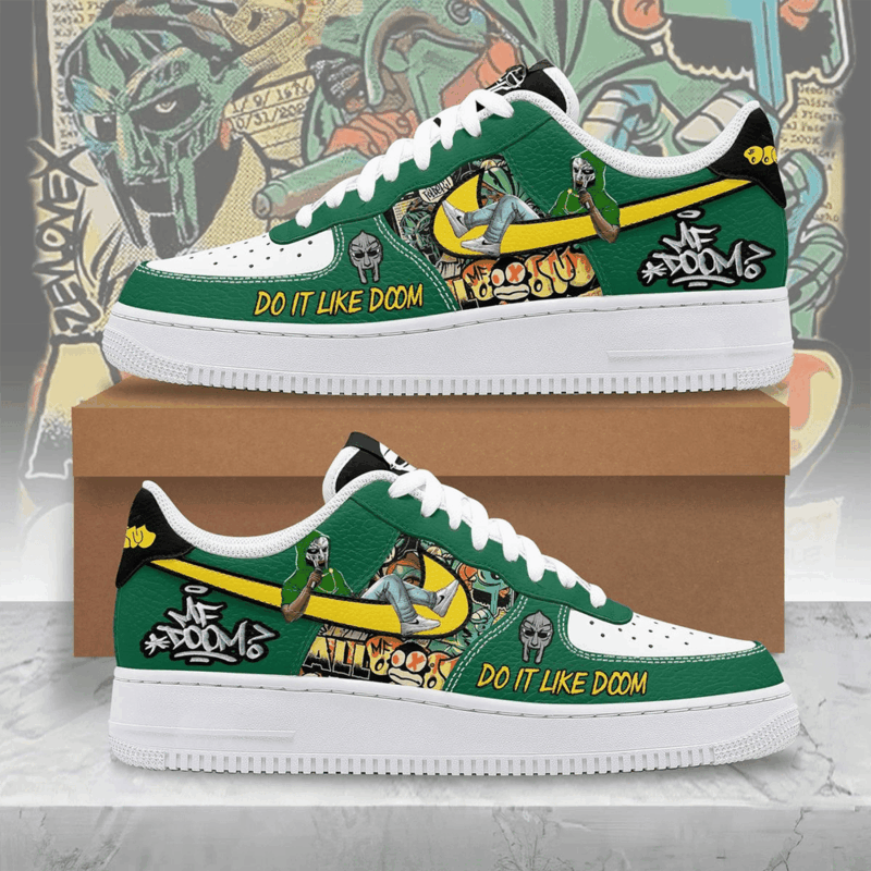 MF Doom Do It Like Doom Air Force 1 Shoes MF DOOM Merch Top Father's Day Gifts