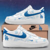 MLB Los Angeles Dodgers x One Piece 2025 Nike Air Force 1 Los Angeles Dodgers Merch