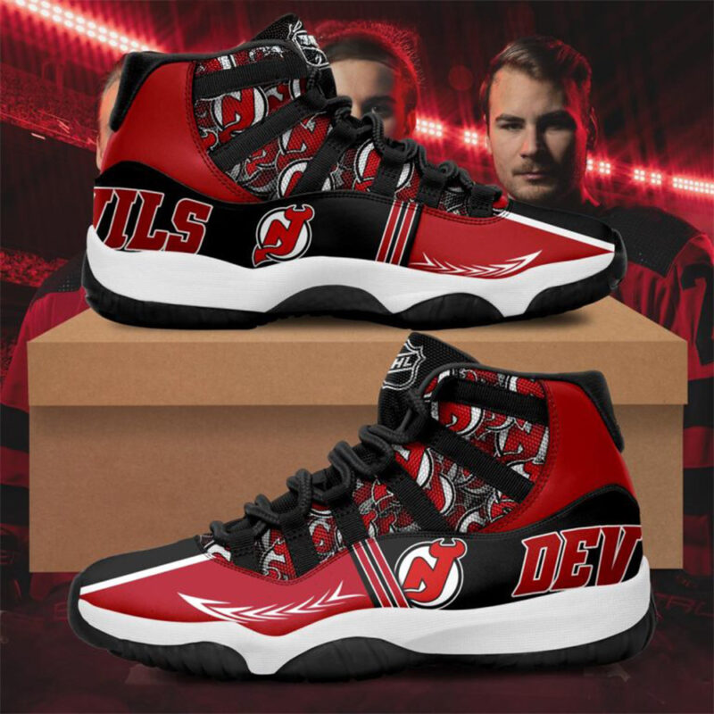 New Jersey Devils New Color New Season Get Ready 2024 Air Jordan 11 Best Gifts For Hockey Fans
