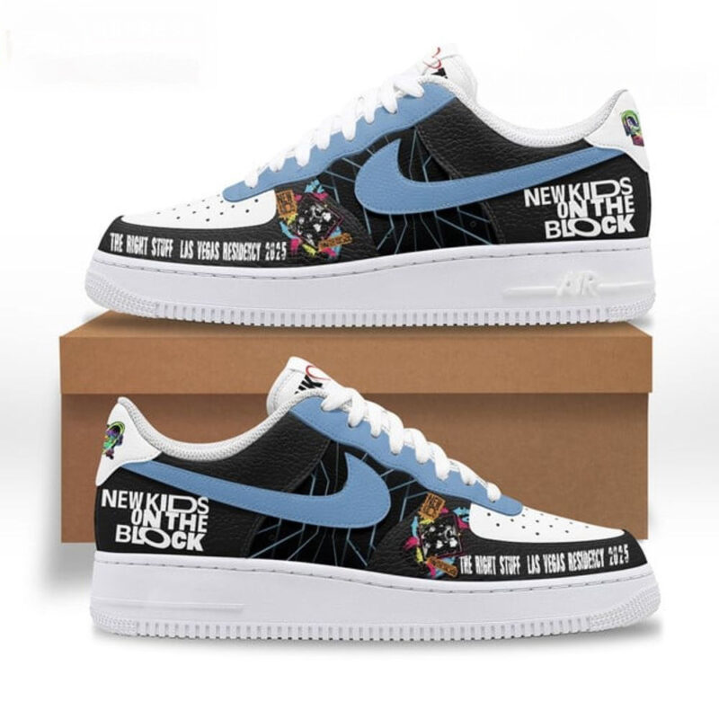 New Kids On The Block The Right Stuff Las Vegas Residency 2025 Nike Air Force Gifts For Fans